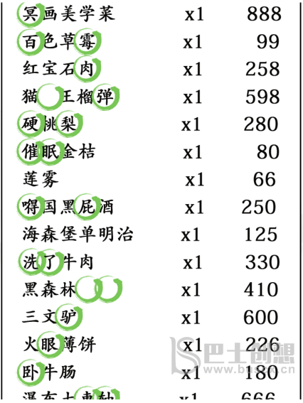 汉字找茬王最贵的外卖攻略 最贵的外卖找出31错处答案解析[多图]图片4