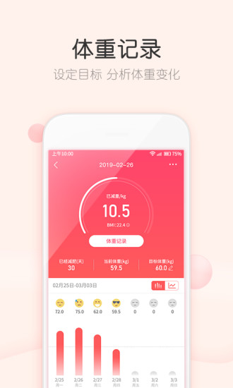 减肥小秘书APP