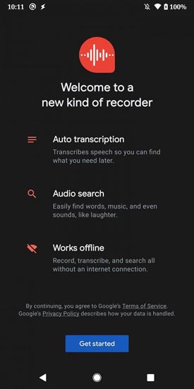 Google录音机app