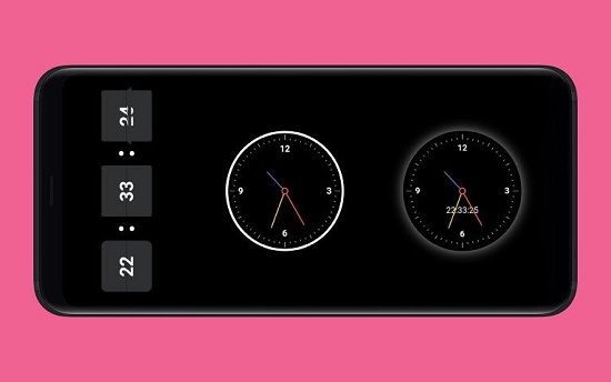Flutter全屏时钟安卓版