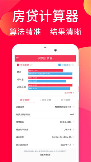 房贷利率计算器