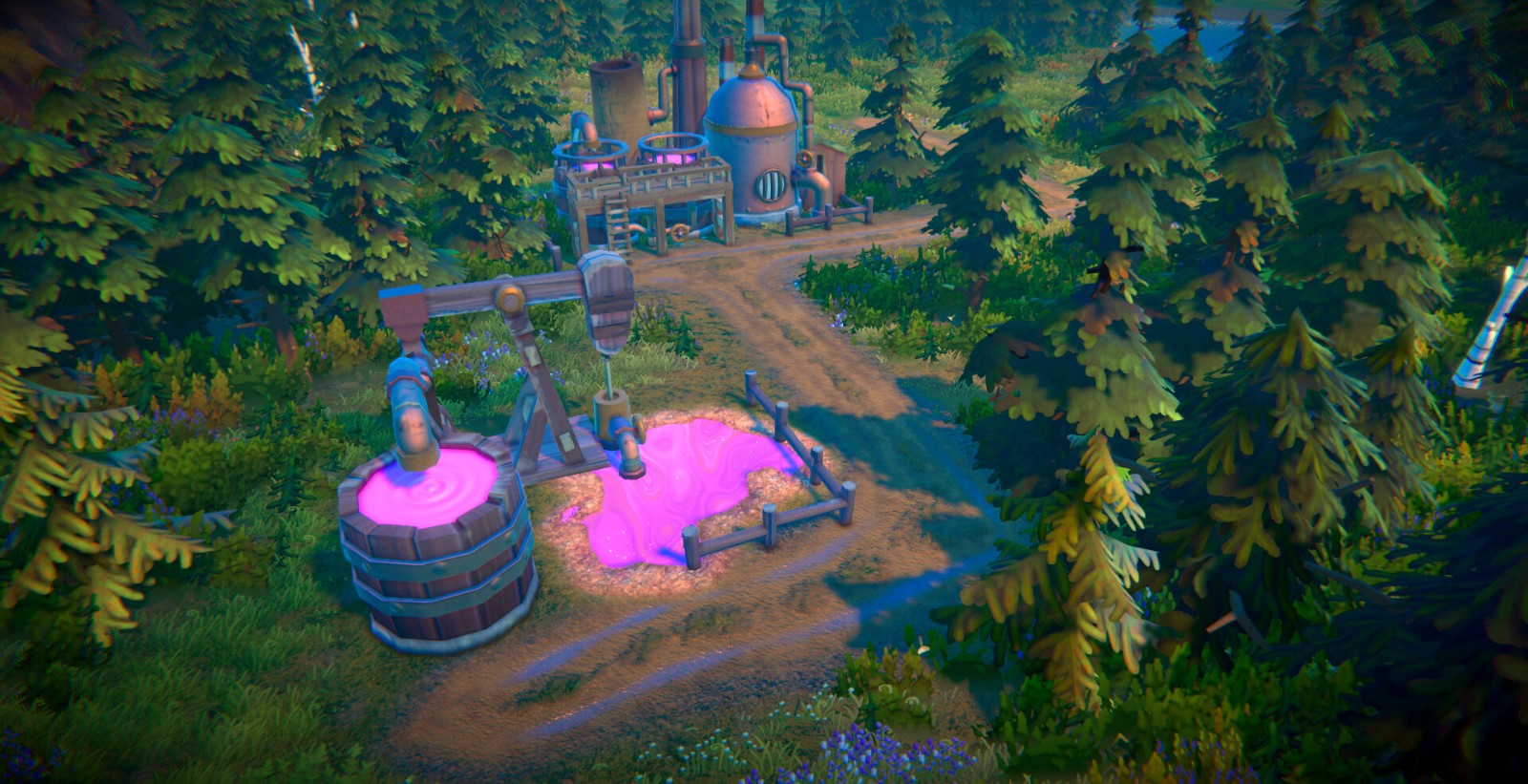 童话风城镇建造游戏《寓言之地》将登陆Steam截图