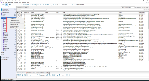 Endnote怎么创建文献分组?Endnote创建文献分组教程截图